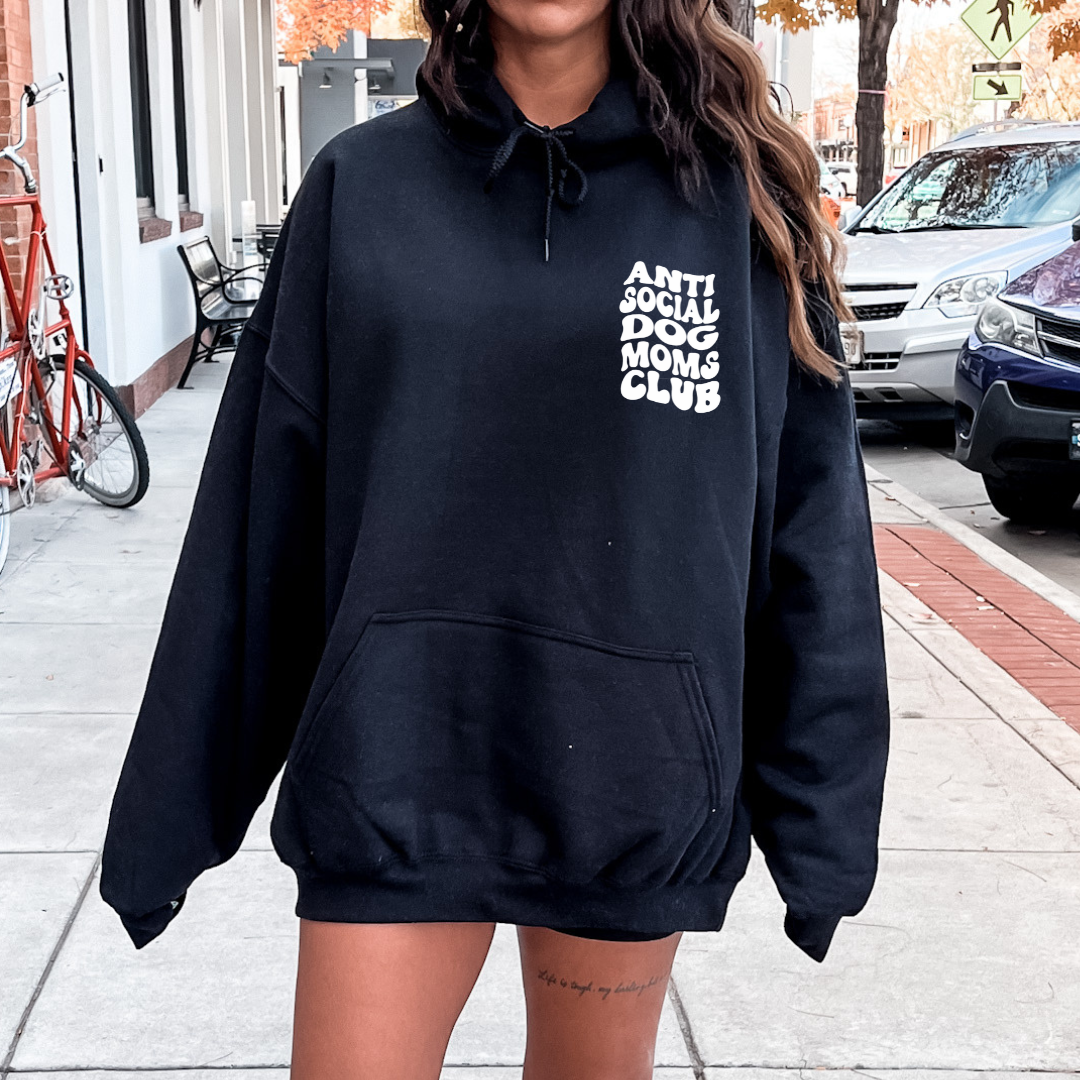 Antisocial Dog Mom Hoodie