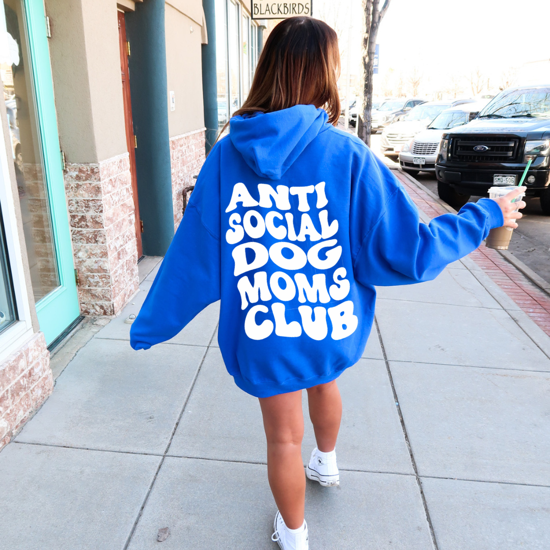 Antisocial Dog Mom Hoodie